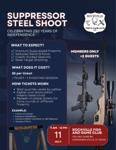 July 11 Suppressor Shoot